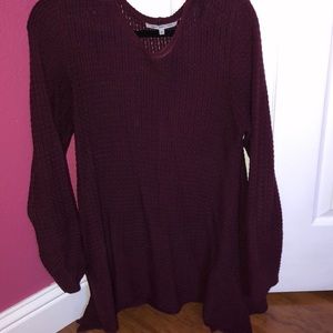 Super cute Knit Maroon Sweater